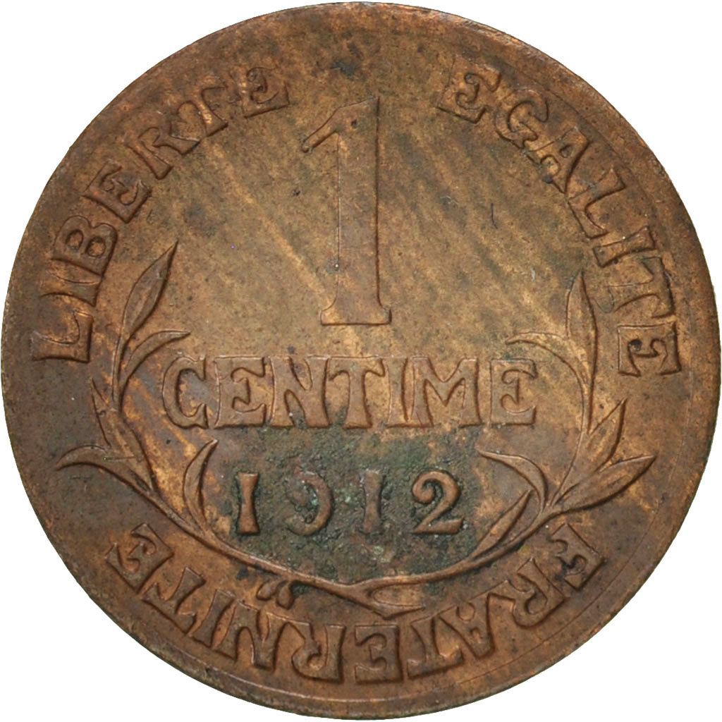 Monnaie, France, Dupuis, Centime, 1912, Paris, TTB+, Bronze, KM:840, Gadoury:90