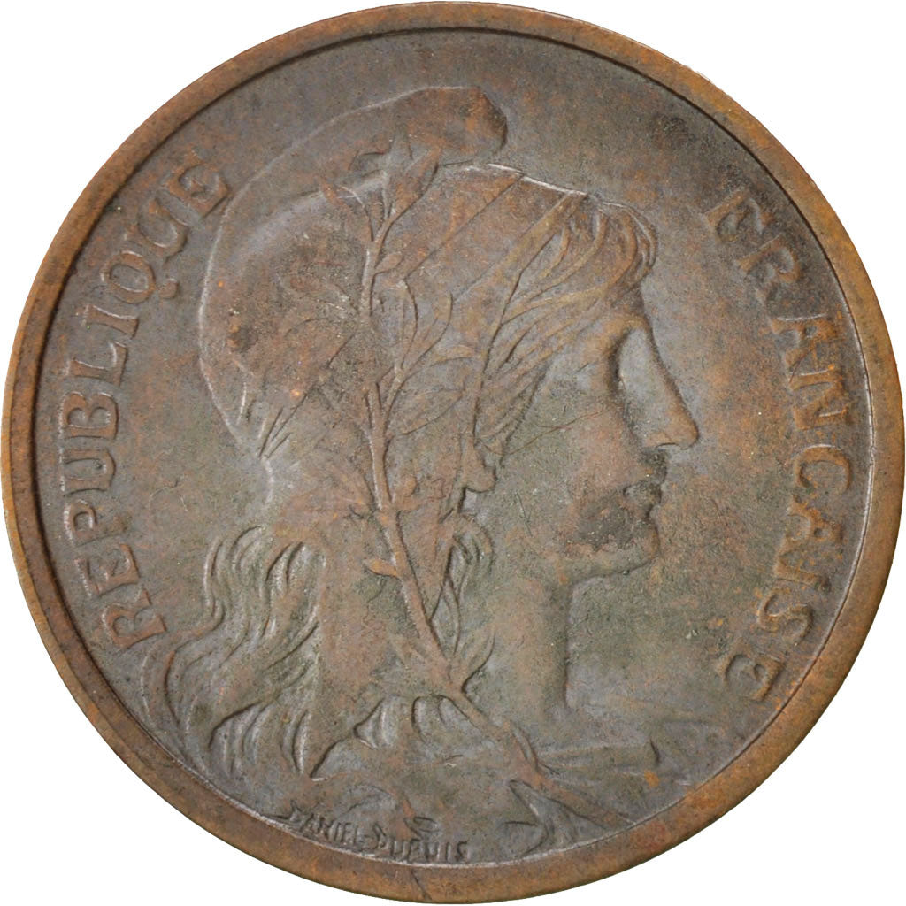 Monnaie, France, Dupuis, 2 Centimes, 1920, Paris, TTB+, Bronze, KM:841
