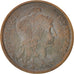 Moneda, Francia, Dupuis, 2 Centimes, 1920, Paris, MBC+, Bronce, KM:841