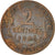 Moneta, Francja, Dupuis, 2 Centimes, 1920, Paris, AU(50-53), Bronze, KM:841