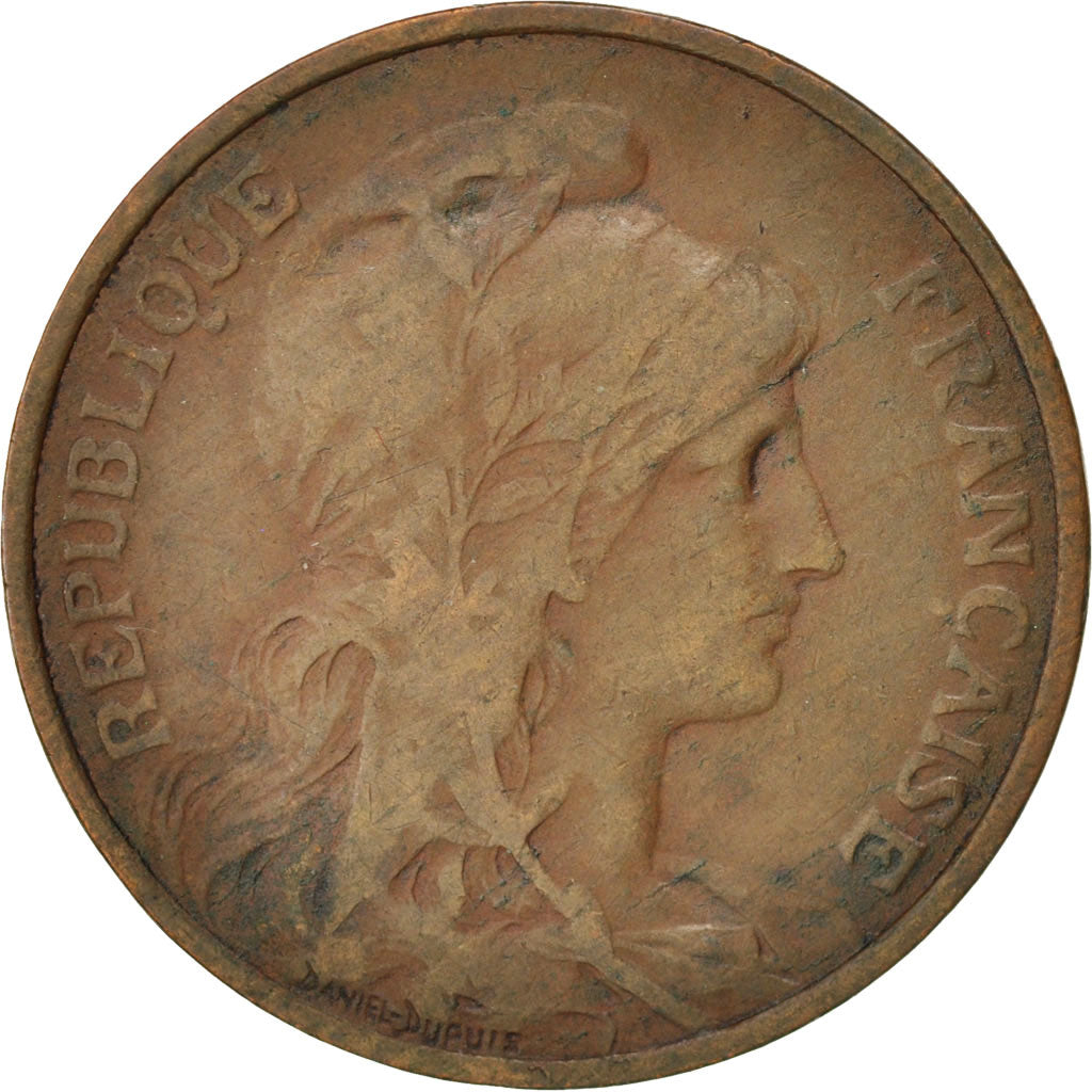 Coin, France, Dupuis, 5 Centimes, 1917, Paris, VF(30-35), Bronze, KM:842