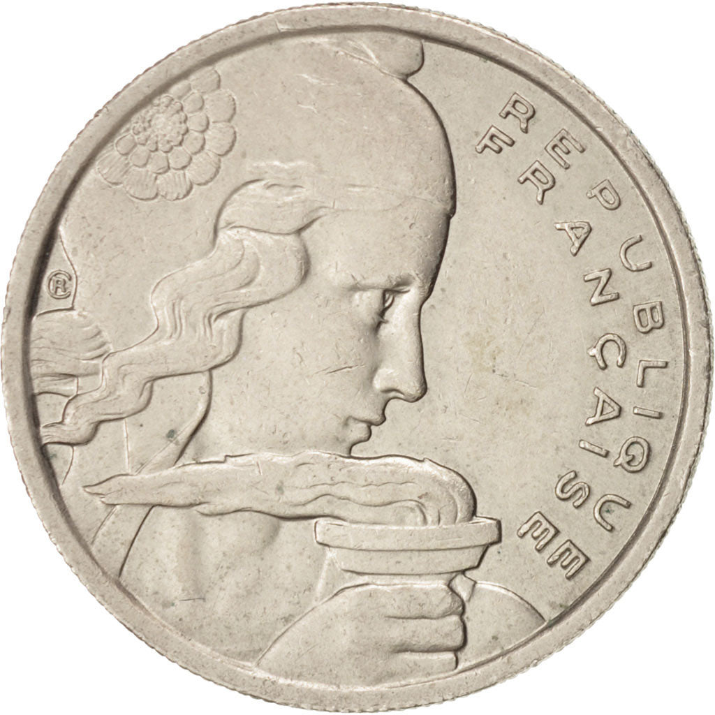 Coin, France, Cochet, 100 Francs, 1958, EF(40-45), Copper-nickel, KM:919.1