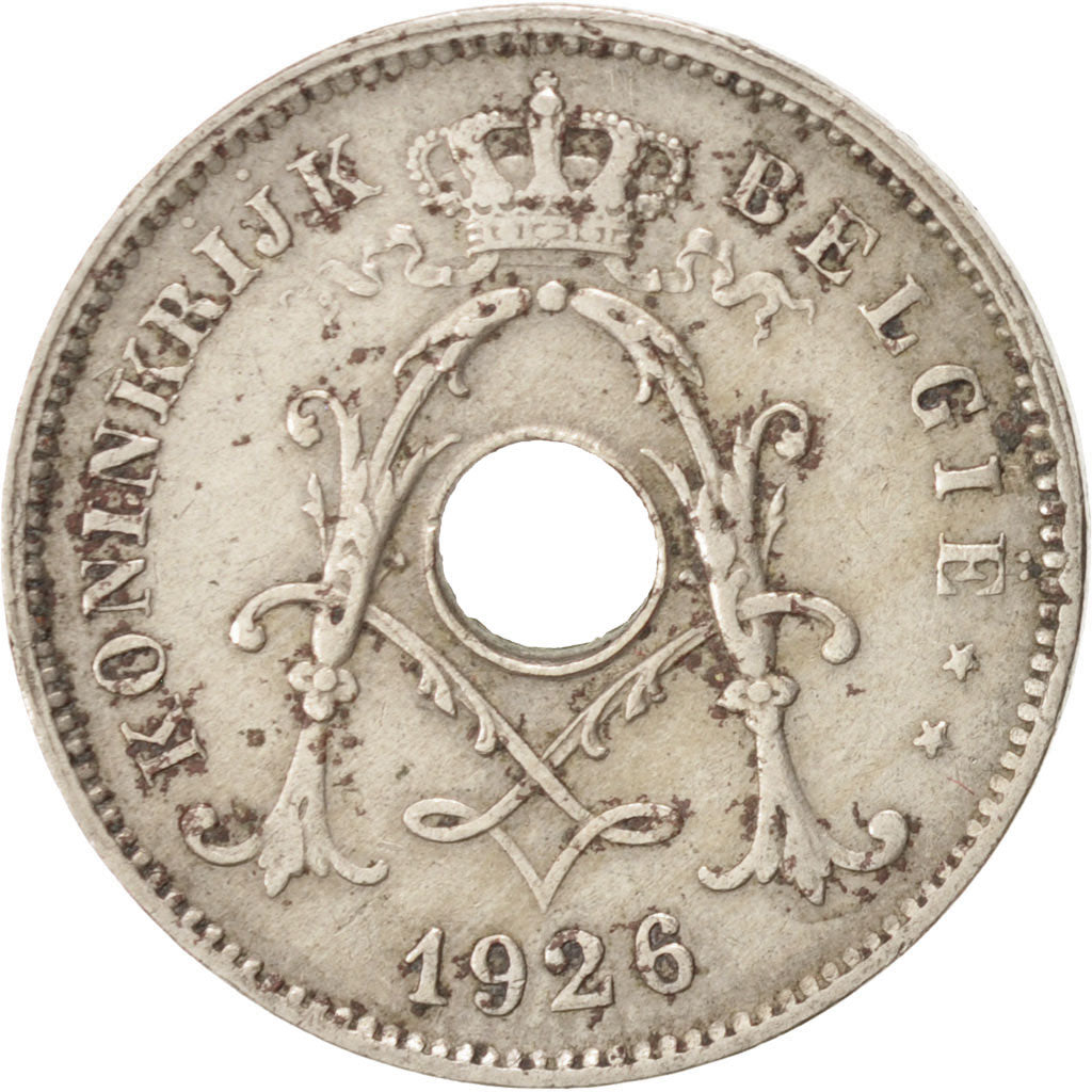 Monnaie, Belgique, 10 Centimes, 1926, TTB, Copper-nickel, KM:86