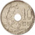 Monnaie, Belgique, 10 Centimes, 1920, TTB, Copper-nickel, KM:85.1