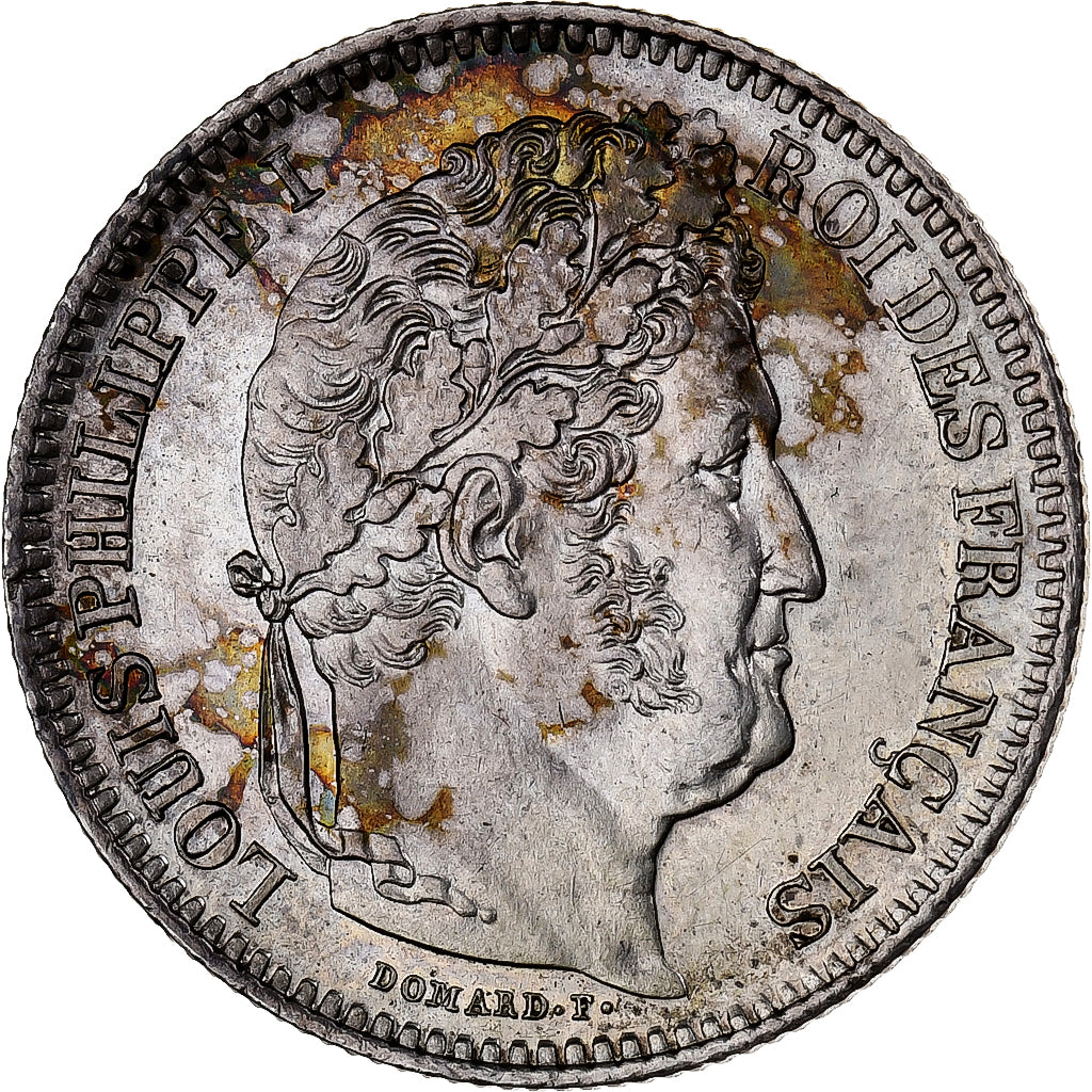 Frankrijk, Louis-Philippe I, 2 Francs, 1847, Paris, Zilver, PR+, Gadoury:520