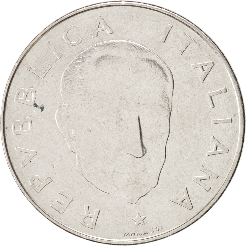 Munten, Italië, 100 Lire, 1974, Rome, ZF+, Stainless Steel, KM:102