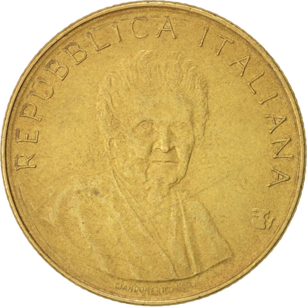 Coin, Italy, 200 Lire, 1980, Rome, AU(50-53), Aluminum-Bronze, KM:107