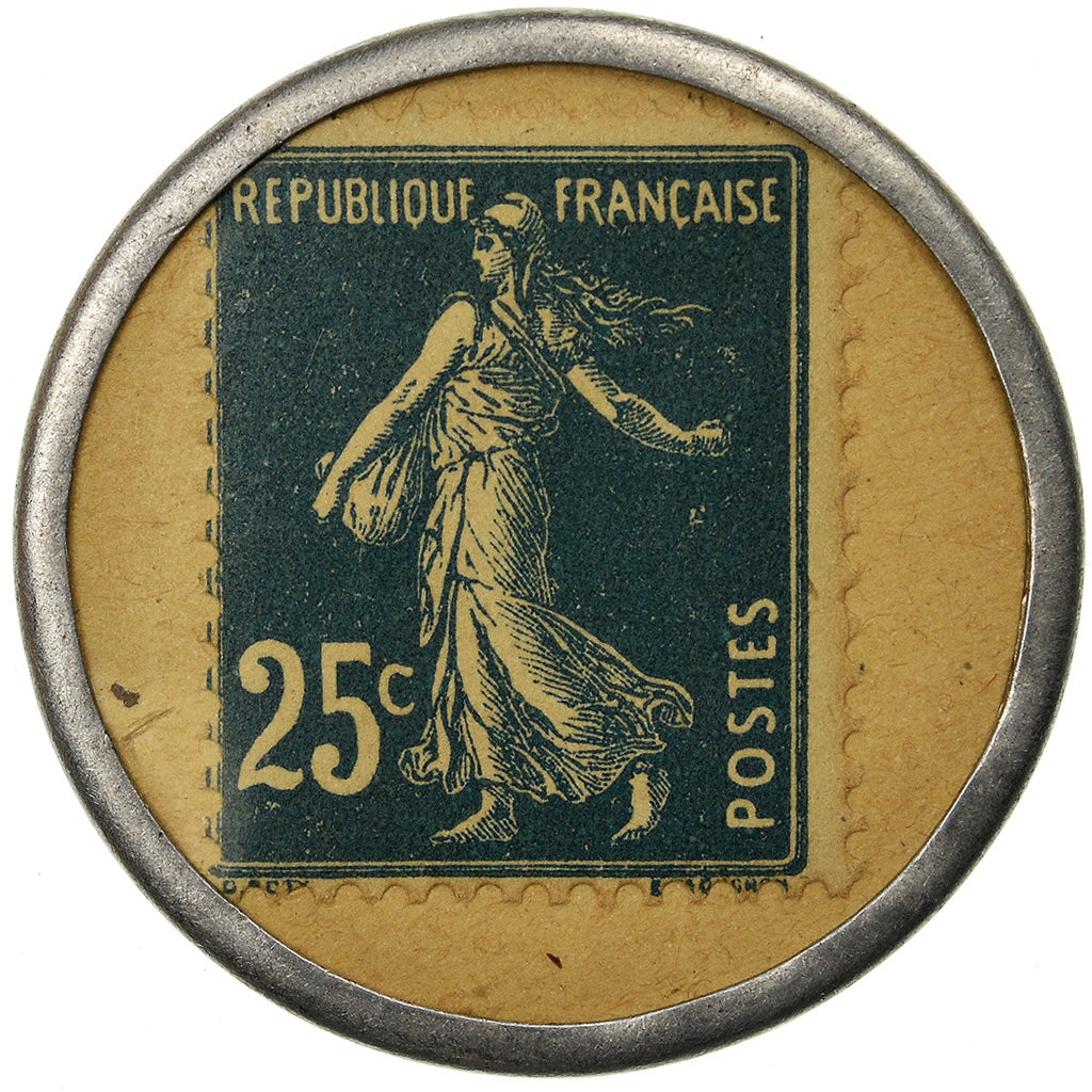 Francia, Chareton Droniou, Guingamp, 25 Centimes, Timbre-Monnaie, EBC, Aluminio