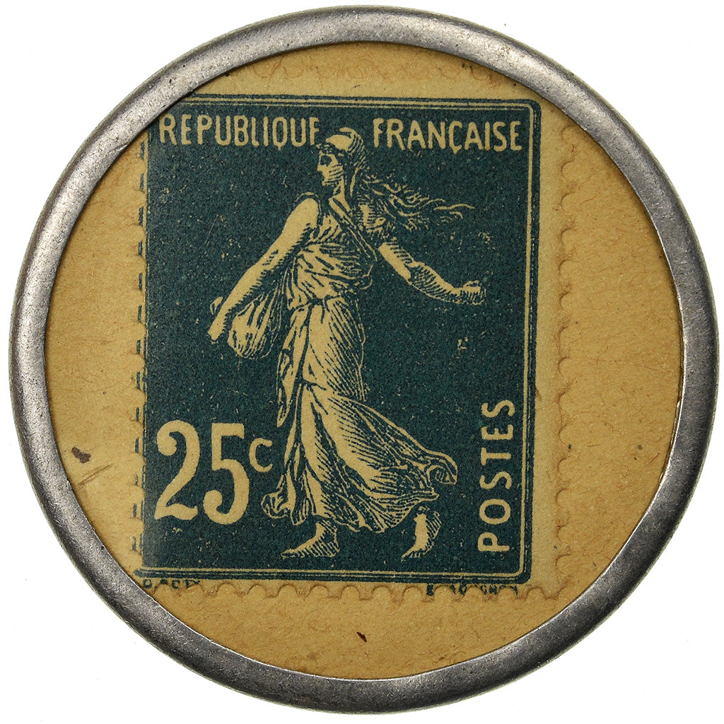 Frankreich, Chareton Droniou, Guingamp, 25 Centimes, Timbre-Monnaie, VZ