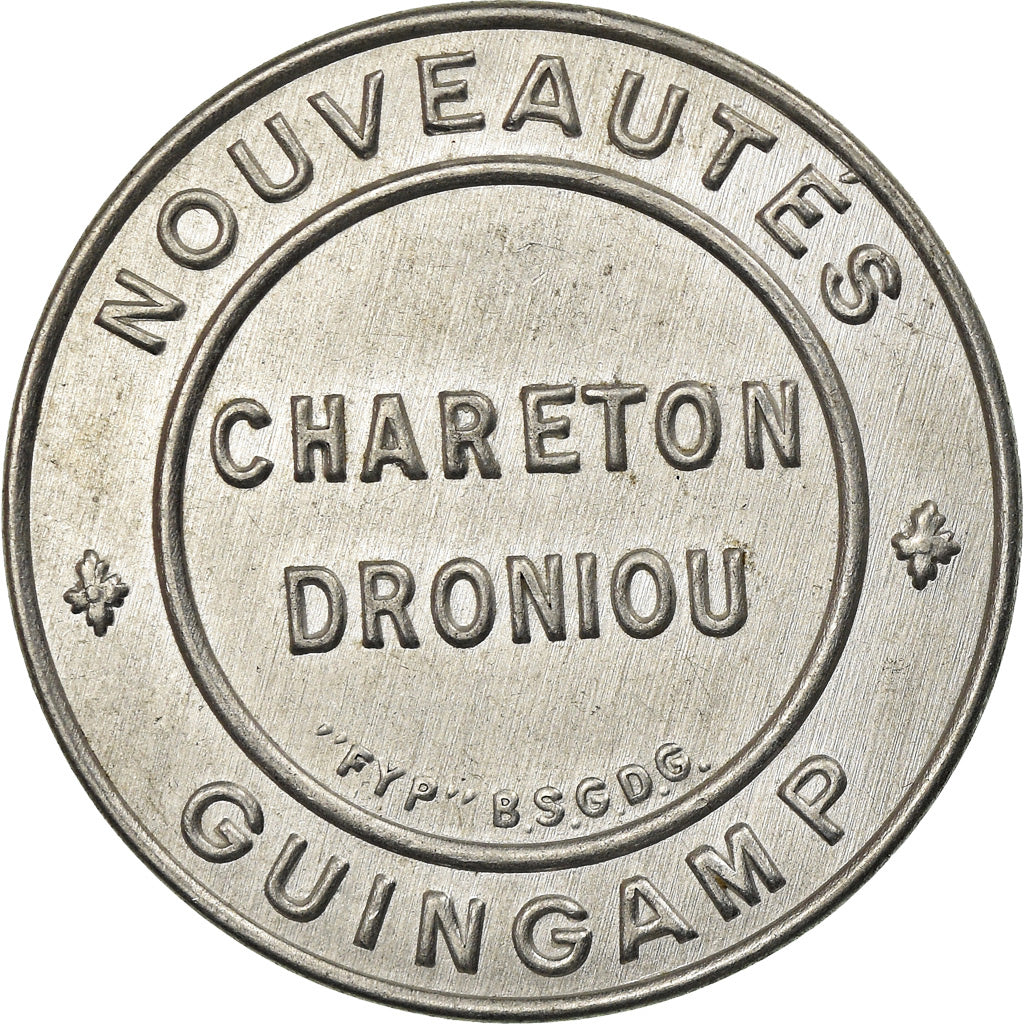 Frankreich, Chareton Droniou, Guingamp, 25 Centimes, Timbre-Monnaie, VZ