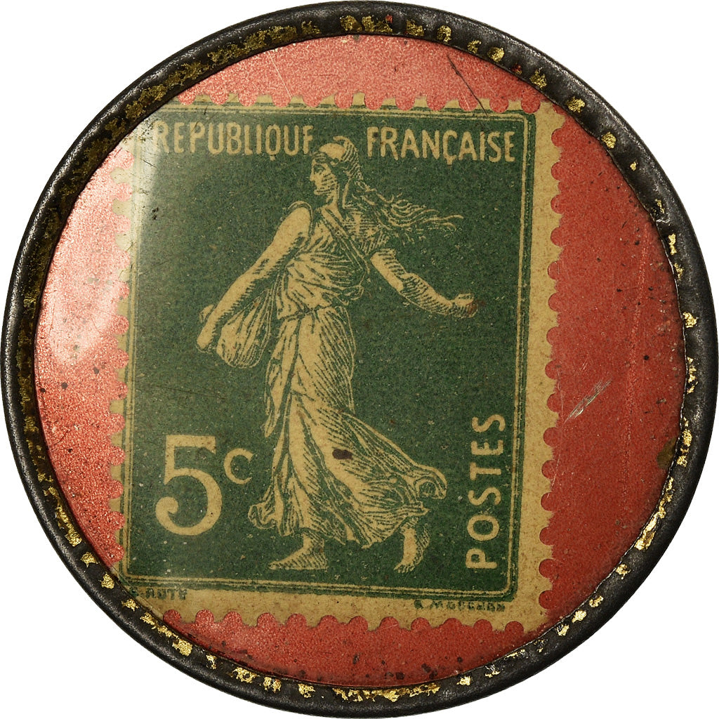 Francia, Brechler-Hautier, La Botte Tricolore, Calais, timbre-monnaie 5