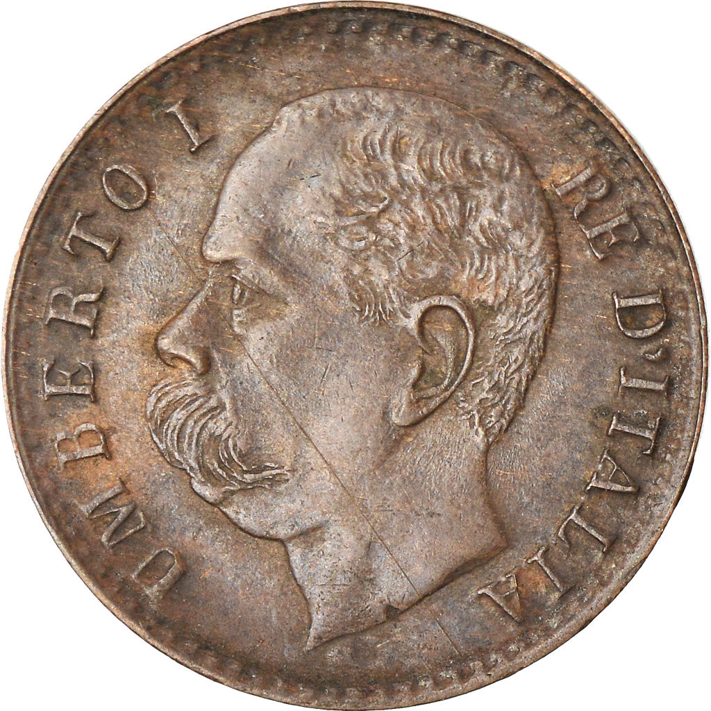 Coin, Italy, Umberto I, Centesimo, 1900, Rome, EF(40-45), Copper, KM:29