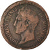 Coin, Monaco, Honore V, Decime, 1838, Monaco, VF(20-25), Copper, KM:97.1