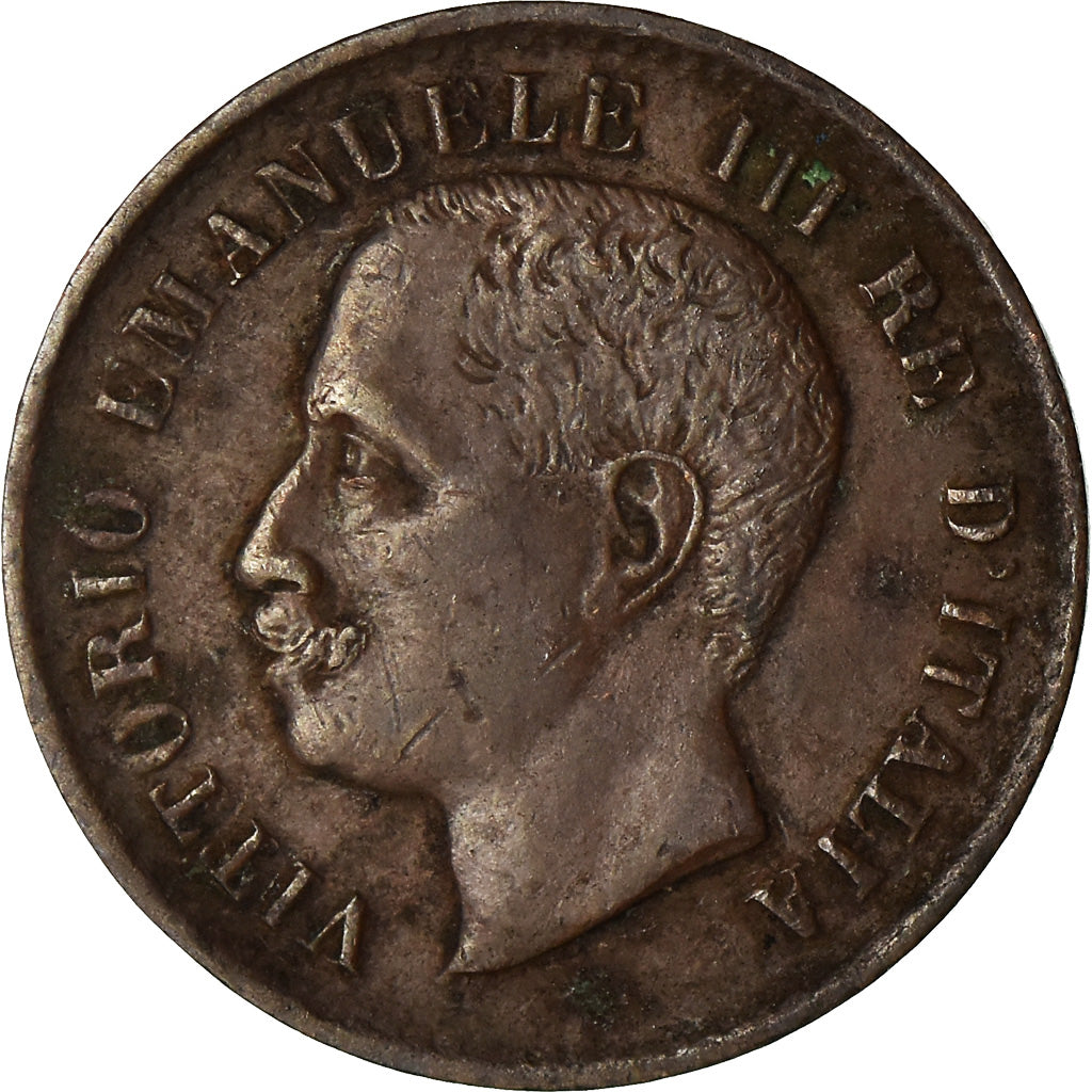 Coin, Italy, Vittorio Emanuele III, Centesimo, 1905, Rome, EF(40-45), Bronze