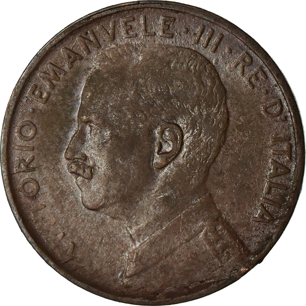 Coin, Italy, Vittorio Emanuele III, Centesimo, 1912, Rome, EF(40-45), Bronze