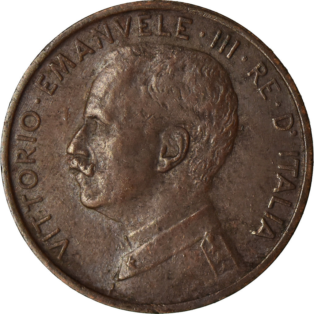 Coin, Italy, Vittorio Emanuele III, Centesimo, 1912, Rome, VF(30-35), Bronze