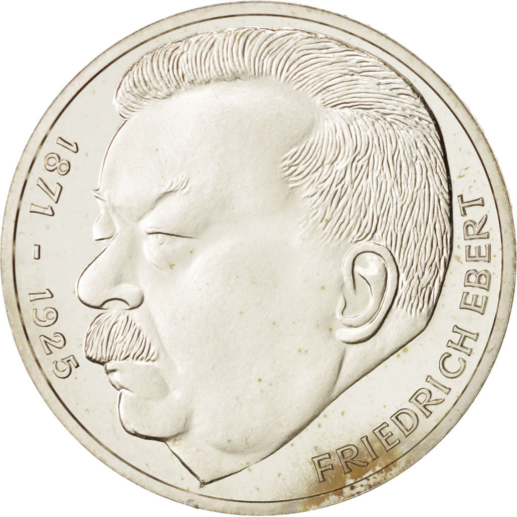 Coin, GERMANY - FEDERAL REPUBLIC, 5 Mark, 1975, Hamburg, Germany, MS(63)