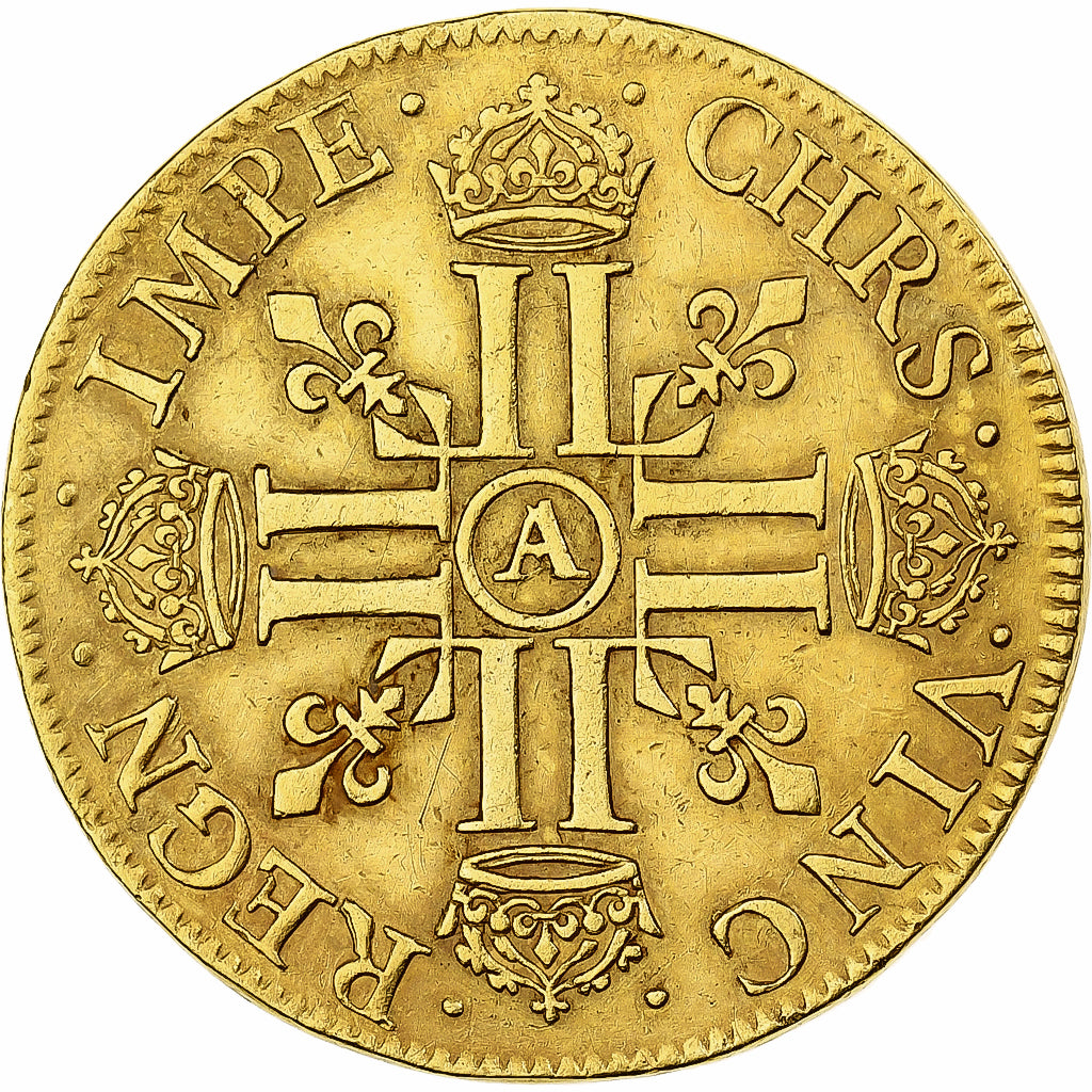 France, Louis XIII, Double Louis d'or, 1640, Paris, LVDO, Essai, Or, TTB