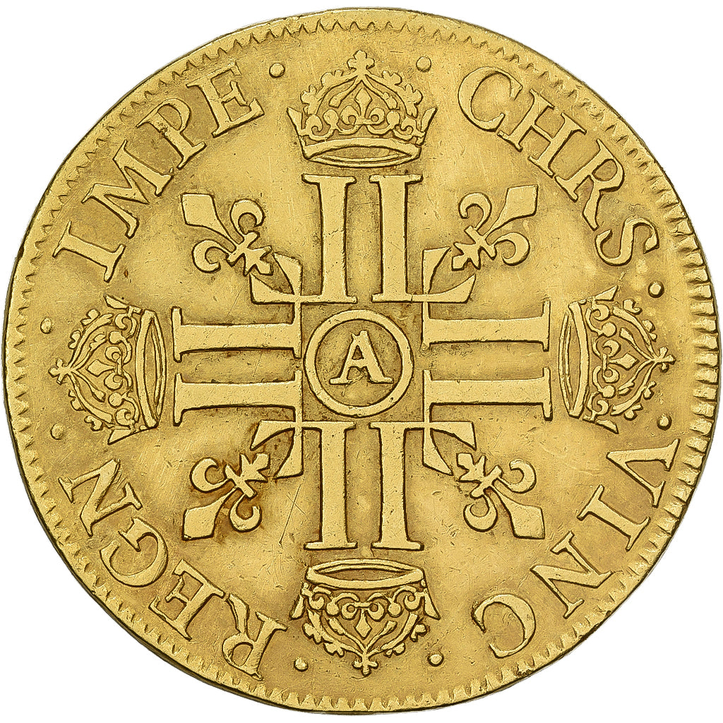 Francia, Louis XIII, Double Louis d'or, 1640, Paris, LVDO, Oro, BB, Gadoury:59