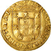 Portugal, João III, São Vicente, 1555-1557, Lisbonne, Or, TTB+, Friedberg:31