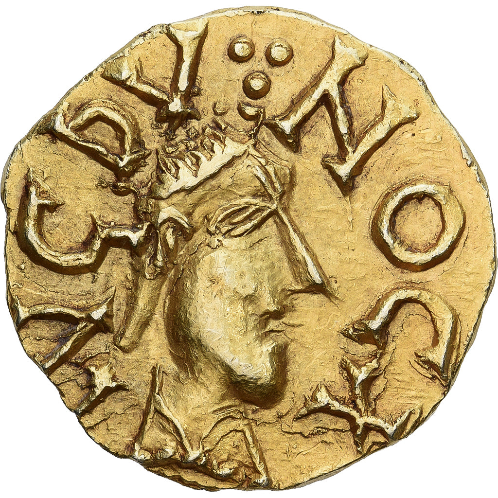 Francia, Triens, 7th-8th centuries, Lyon, Oro, EBC, Prou:manque, Belfort:2327v