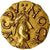 França, Triens, 7th-8th centuries, Lyon, Dourado, AU(55-58), Prou:manque