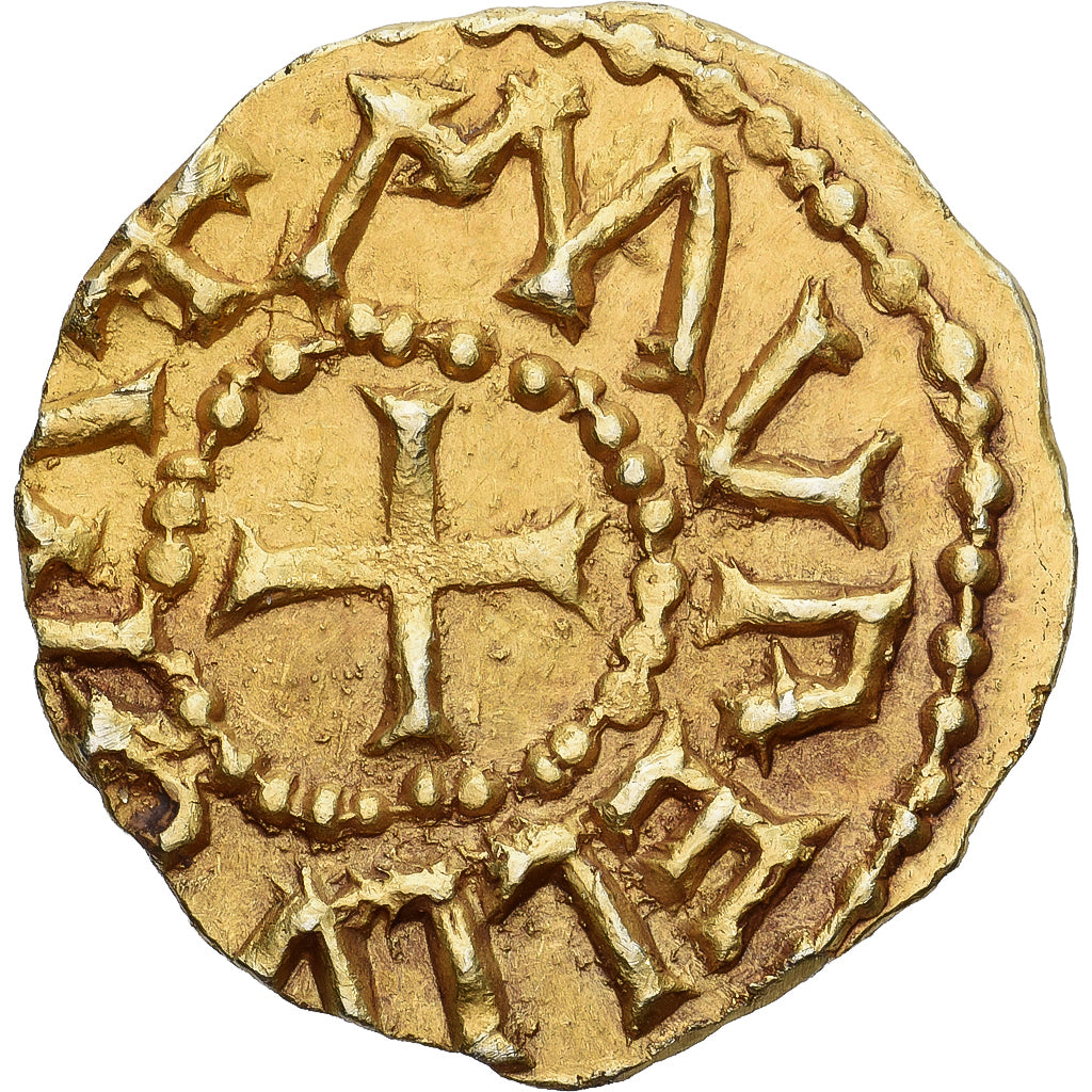 Francia, Triens, 7th-8th centuries, Lyon, Oro, EBC, Prou:manque, Belfort:2327v