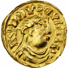 Frise, Sou d'or, 830-850, Imitation de Louis le Pieux, Or, TTB, Prou:1075-77