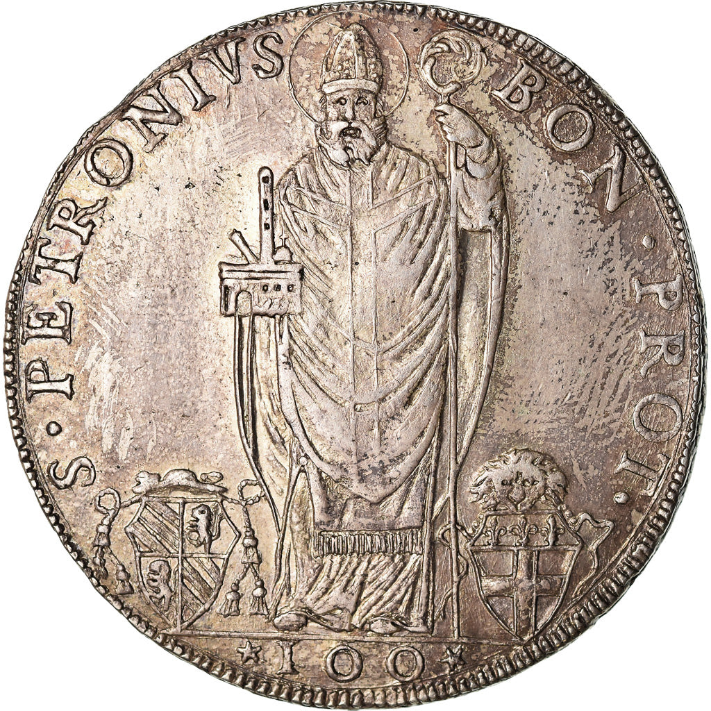 Papal States, Pius VI, Scudo Romano, 100 Baiocchi, 1777 (Anno III), Bologna