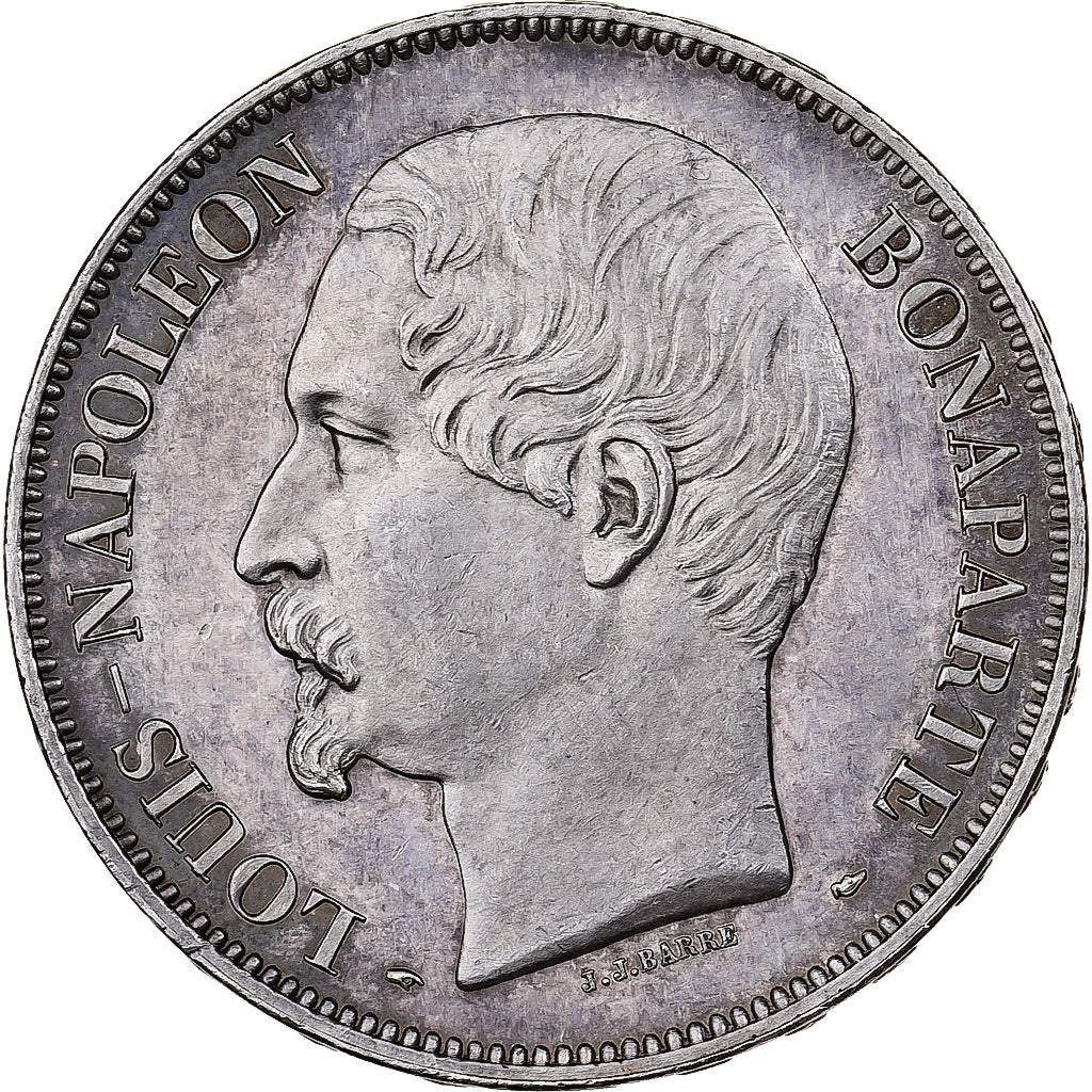 France, Louis-Napoléon Bonaparte, 5 Francs, 1852, Paris, Pattern, Silver, NGC