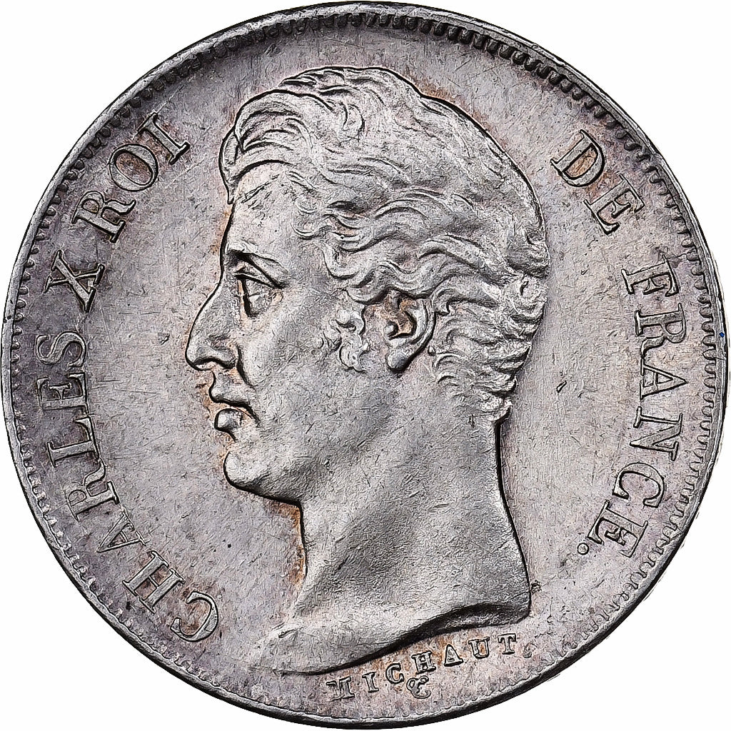 France, Charles X, Franc, 1830, Paris, Silver, NGC, MS64, Gadoury:450, KM:724.1
