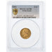 Pays-Bas, William III, 5 Gulden, 1851, Utrecht, Or, PCGS, AU58, KM:94