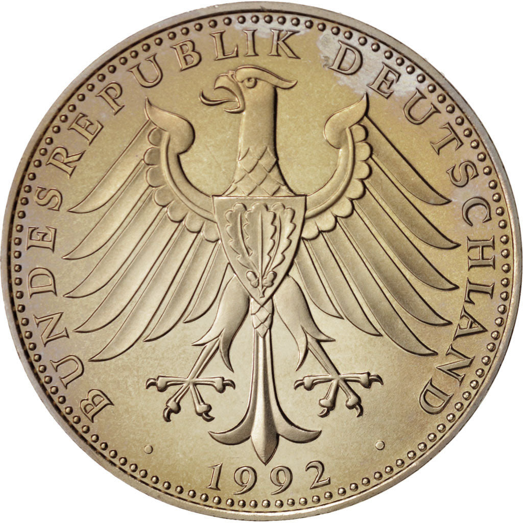 Germany, Medal, History, 1992, MS(65-70), Brass