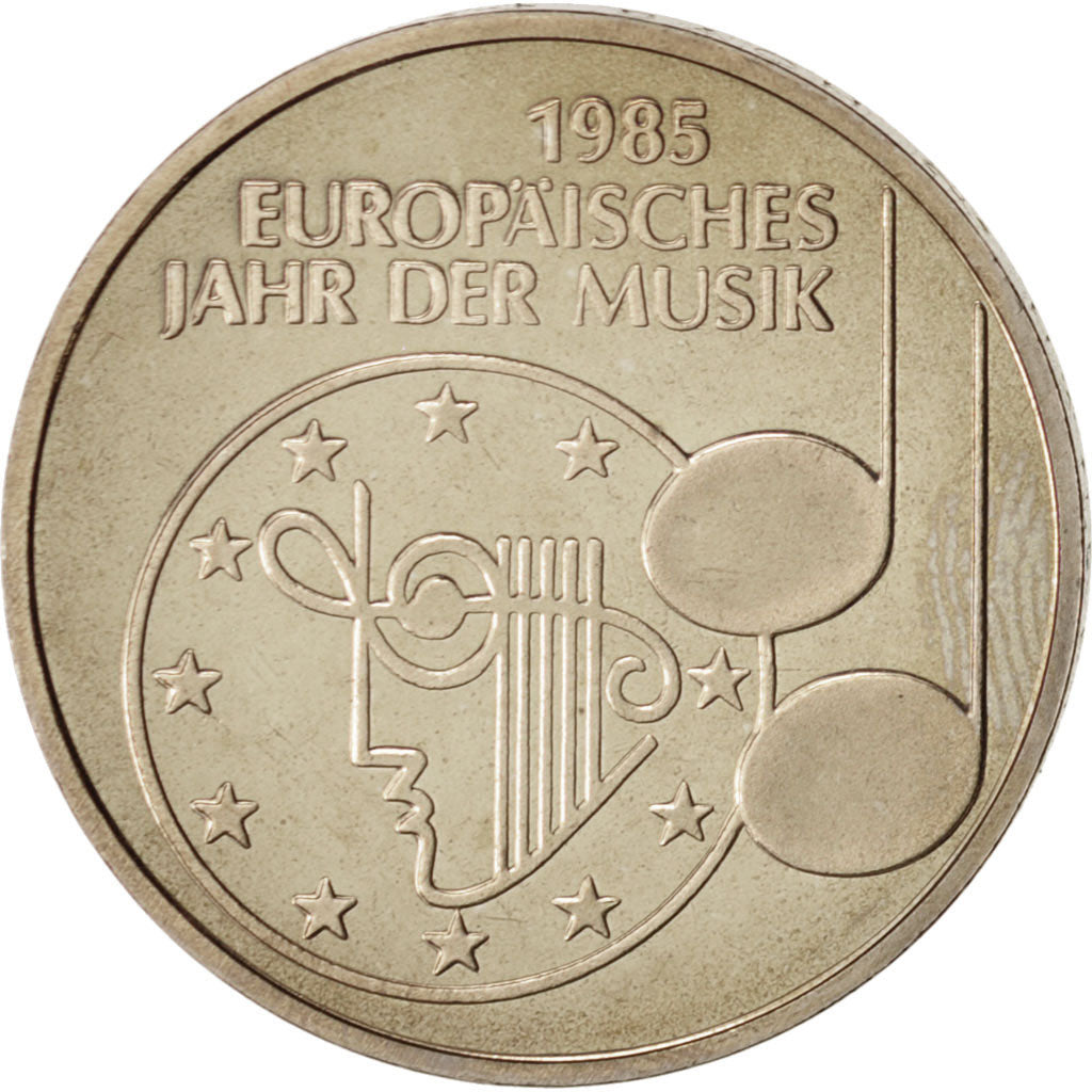 Coin, GERMANY - FEDERAL REPUBLIC, 5 Mark, 1985, Stuttgart, Germany, MS(65-70)