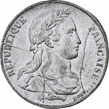 França, 20 Francs, Concours de Montagny, 1848, ENSAIO, Estanho, MS(60-62)