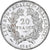 France, 20 Francs, Concours de Merley, 1848, Pattern, Tin, MS(60-62)