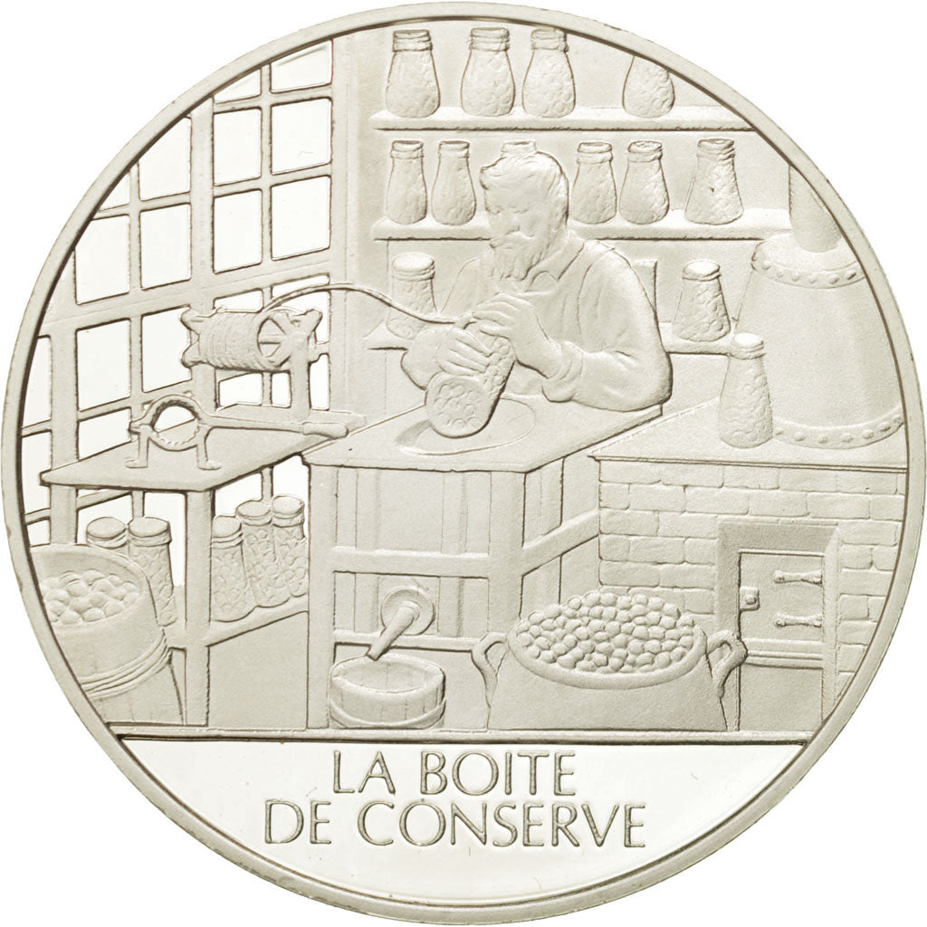 Frankreich, Medal, La boite de conserve, Sciences & Technologies, STGL, Silber