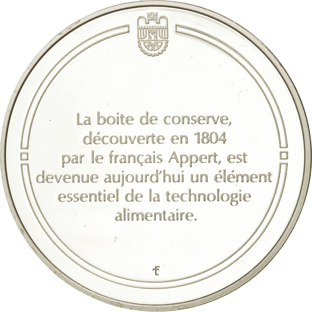 Frankreich, Medal, La boite de conserve, Sciences & Technologies, STGL, Silber