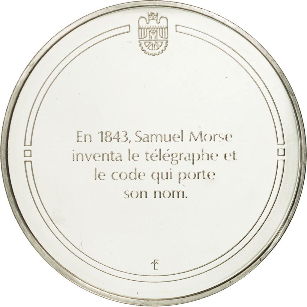 France, Medal, Le télégraphe électrique, Sciences & Technologies, MS(65-70)