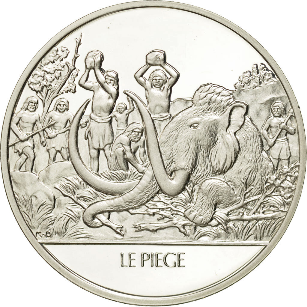 Frankreich, Medal, Le piège, Sciences & Technologies, STGL, Silber