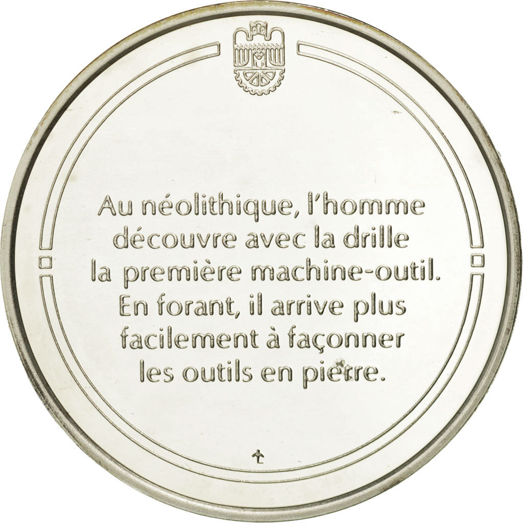Frankreich, Medal, La drille, Sciences & Technologies, STGL, Silber