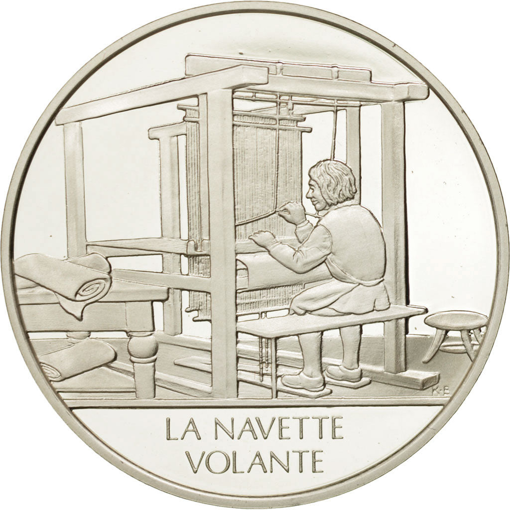 Frankreich, Medal, La navette volante, Sciences & Technologies, STGL, Silber