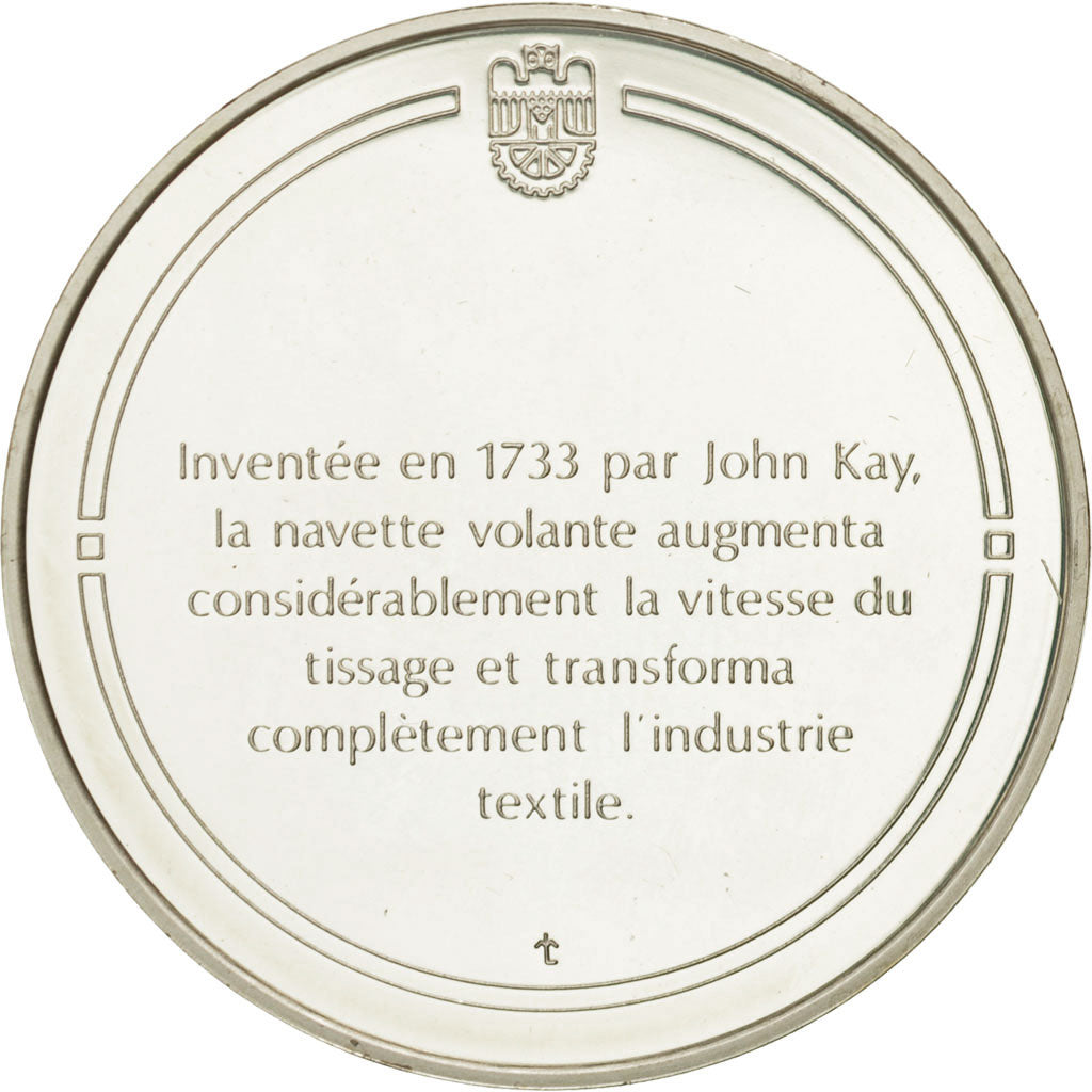 Frankreich, Medal, La navette volante, Sciences & Technologies, STGL, Silber