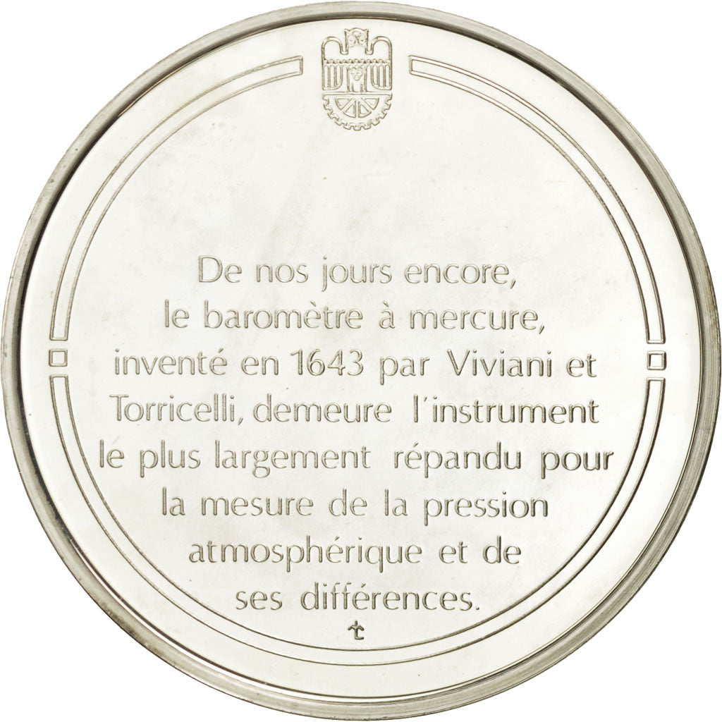 Frankreich, Medal, Le baromètre, Sciences & Technologies, STGL, Silber