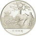 France, Medal, Le semoir, Sciences & Technologies, FDC, Argent