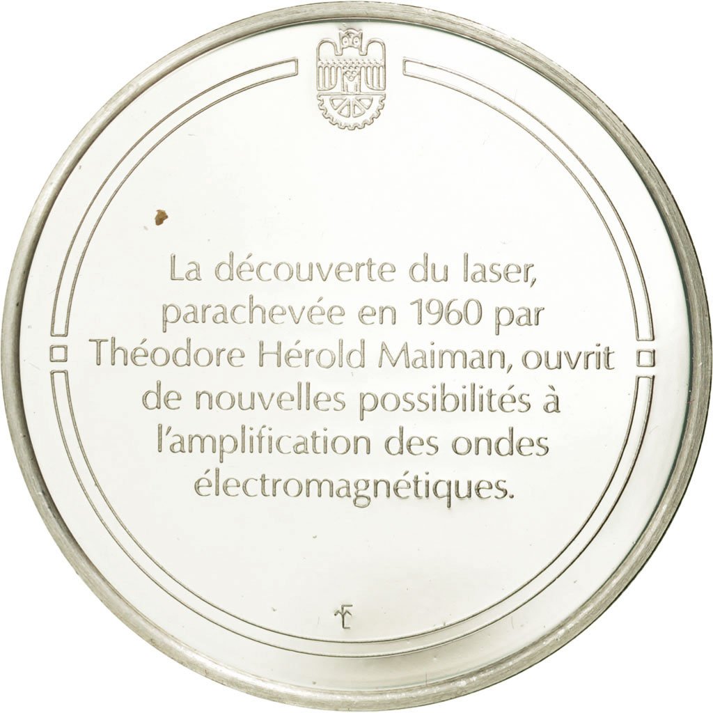 Frankreich, Medal, Le laser, Sciences & Technologies, STGL, Silber