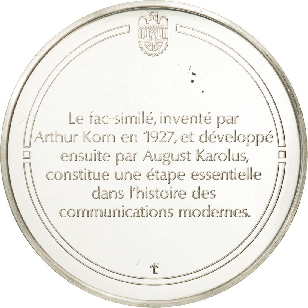 Frankreich, Medal, Le fac-similé, Sciences & Technologies, STGL, Silber