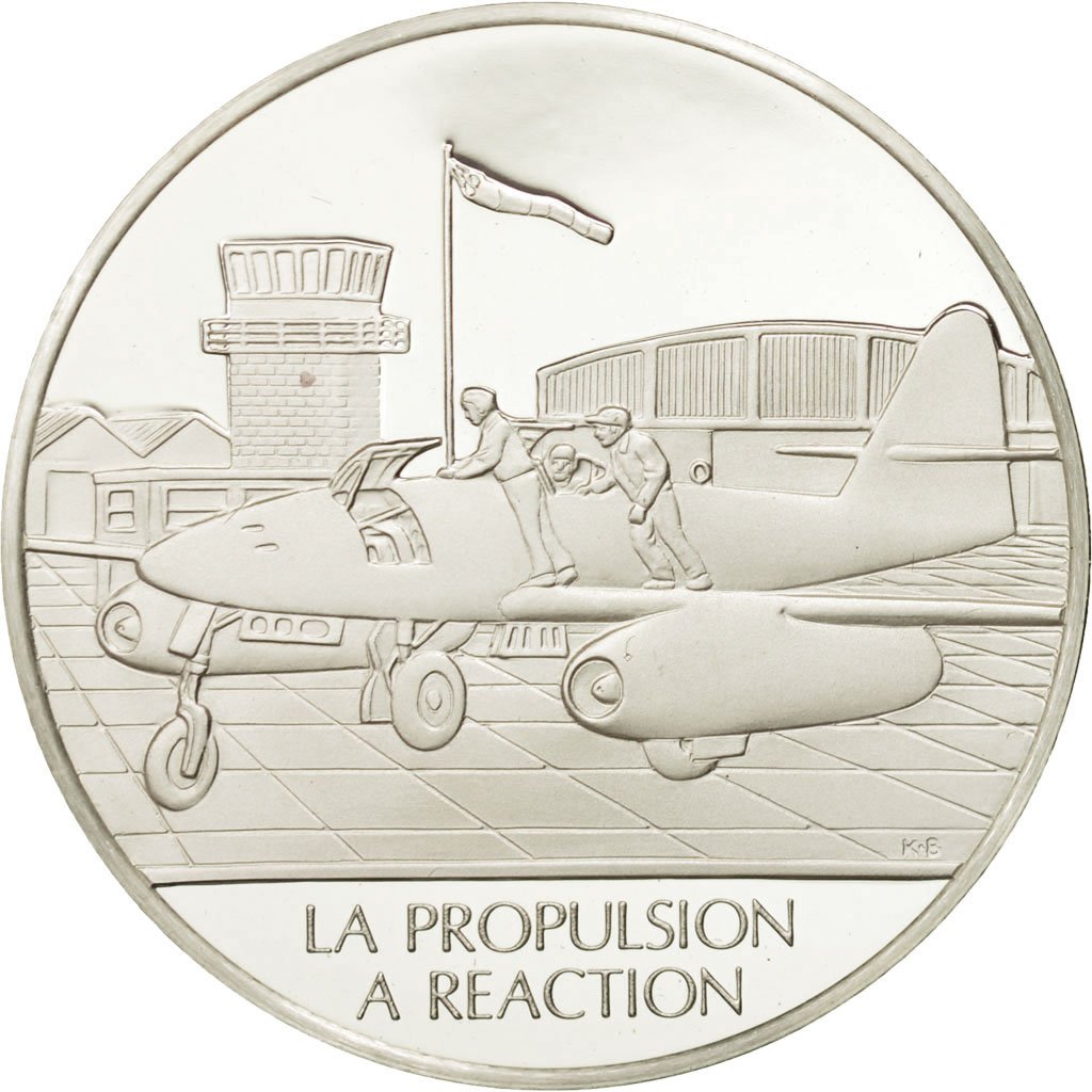 Francja, Medal, La propulsion à réaction, Nauka i technologia, MS(65-70)