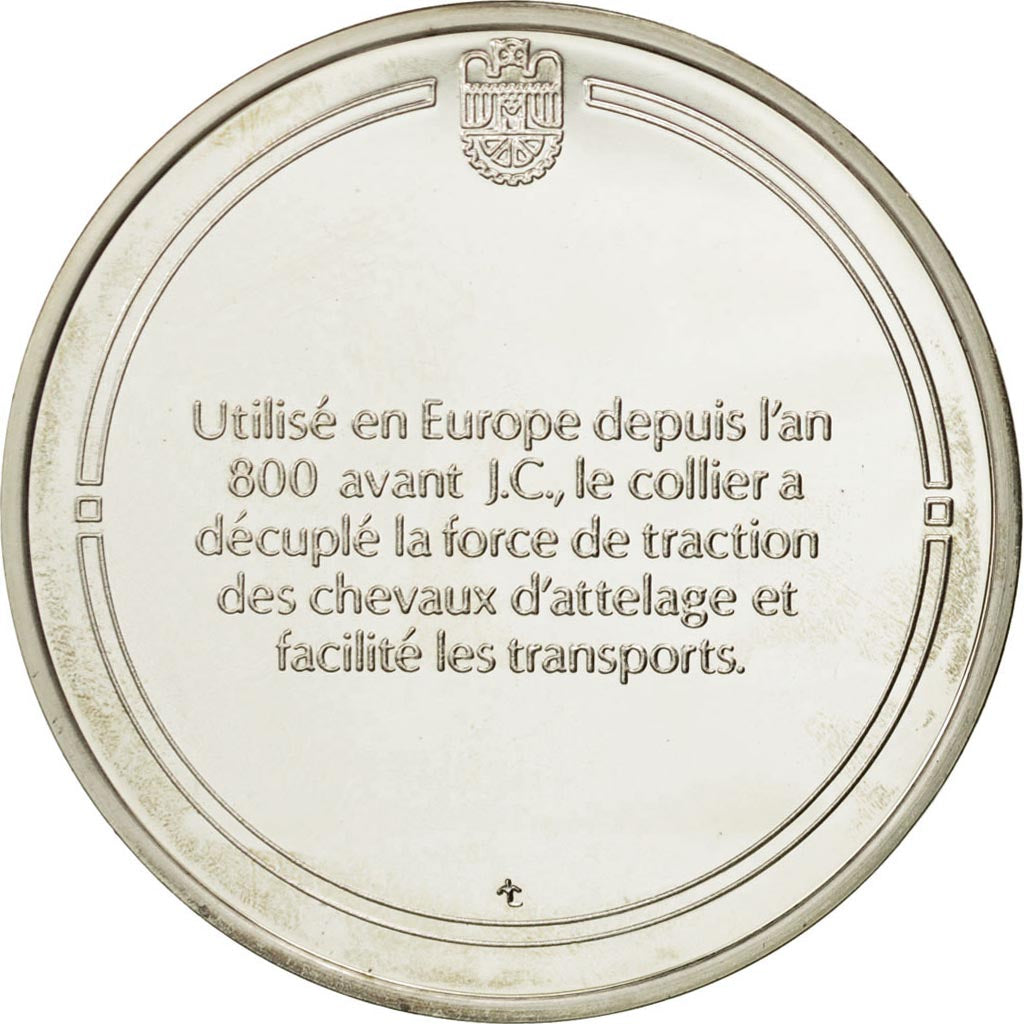 Frankreich, Medal, Le collier, Sciences & Technologies, STGL, Silber