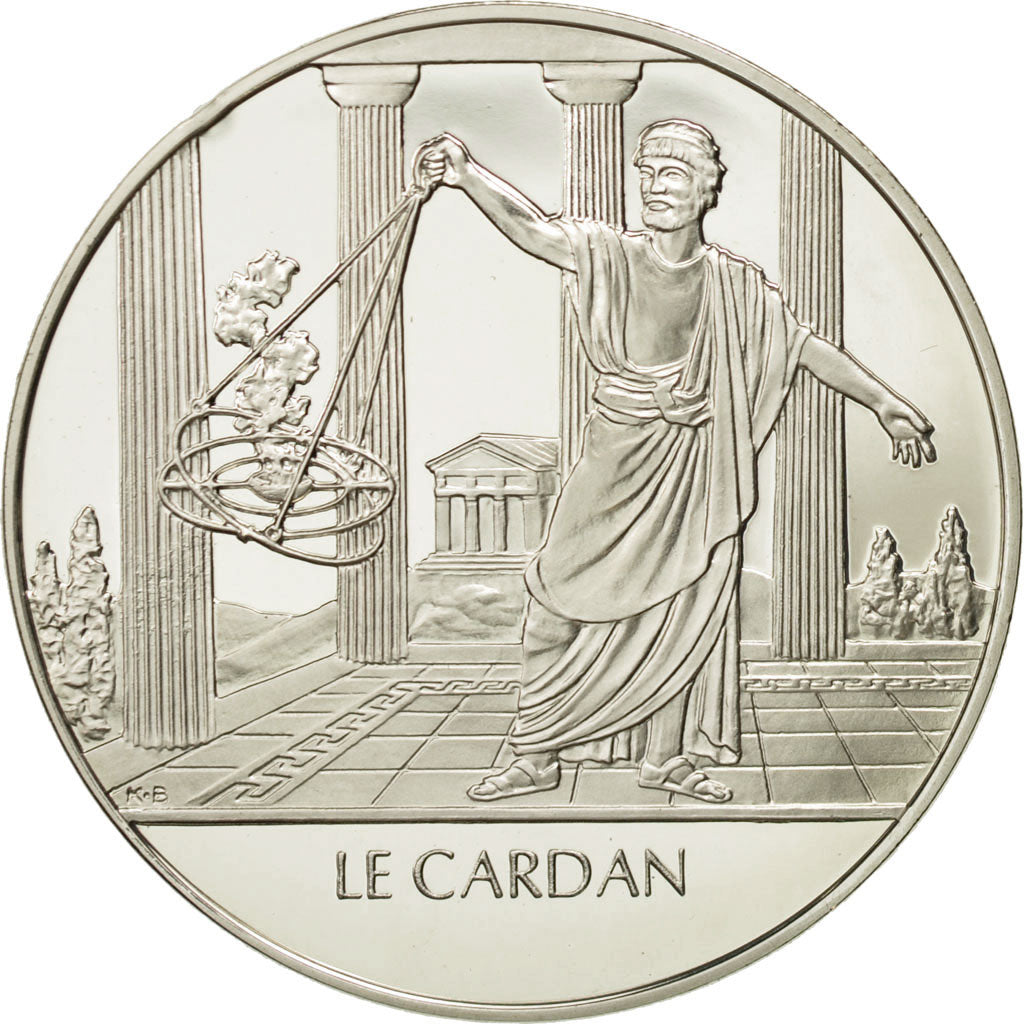 France, Medal, Le cardan, Sciences & Technologies, MS(65-70), Silver
